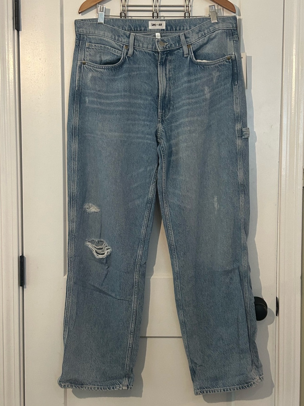 LEE x H&M 90’s Wide Ultra High Waist Jeans Sz. 12